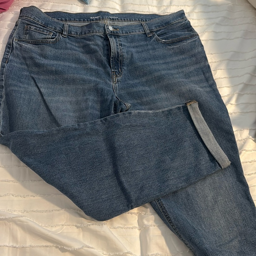 Old Navy Boyfriend jeans.